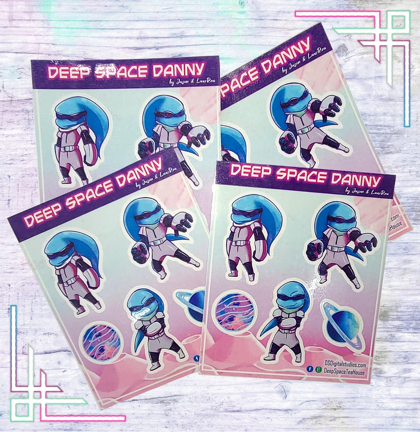 Deep Space Danny | Sticker Sheet