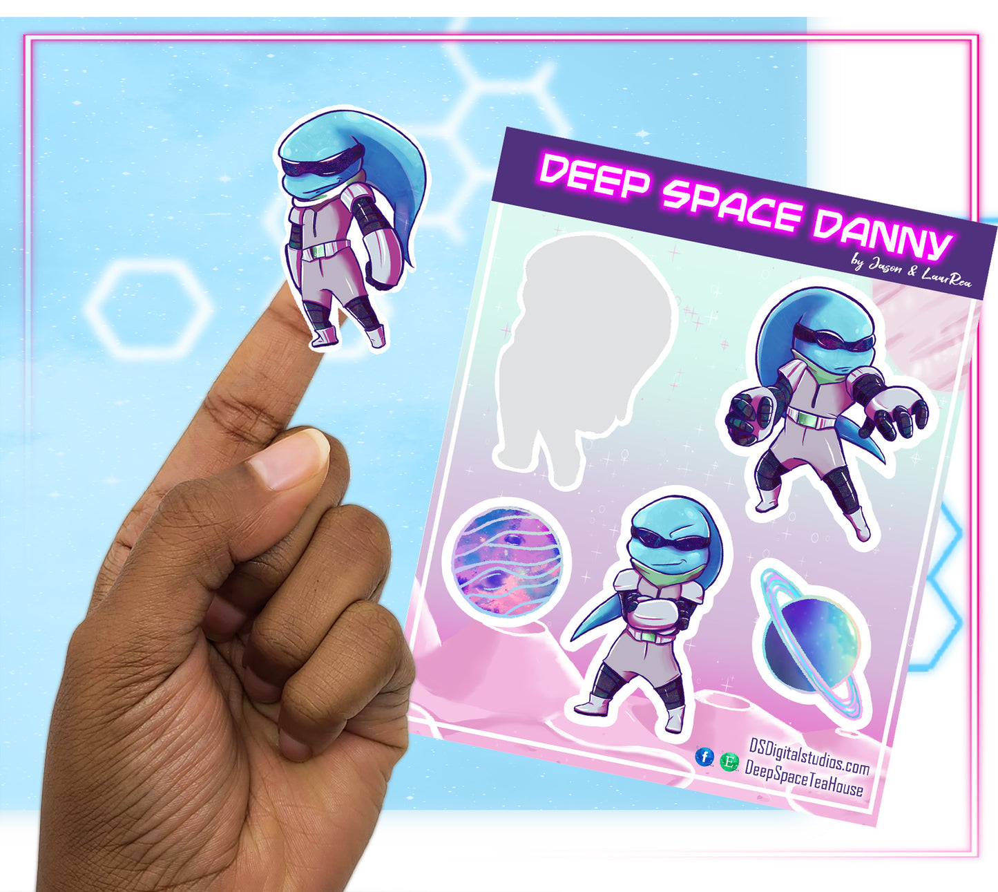 Deep Space Danny | Sticker Sheet